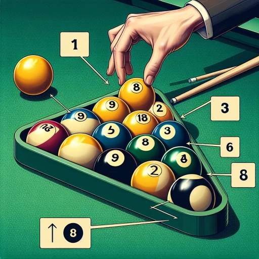 how to rack pool balls