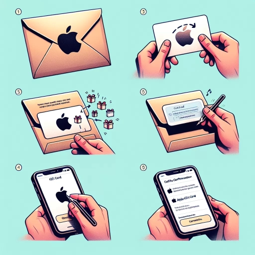 how to redeem apple gift card