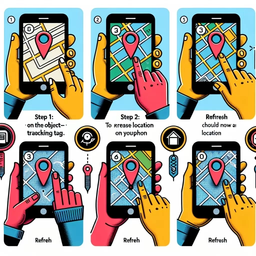 how to refresh airtag location