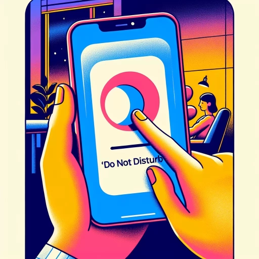how to remove do not disturb on iphone