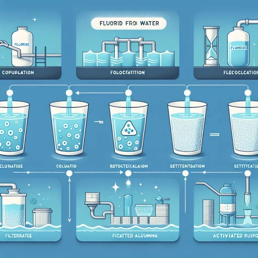 how to remove fluoride from water