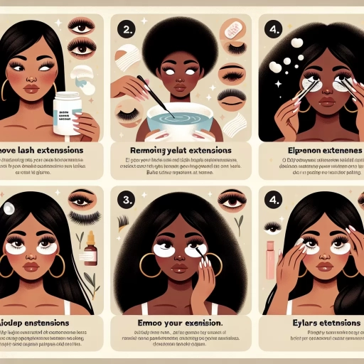 how to remove lash extensions at home