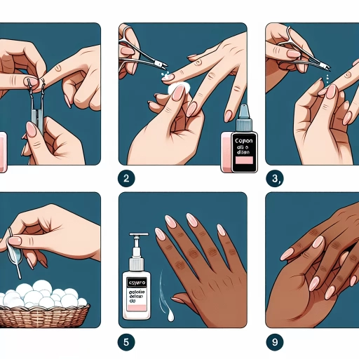 how to remove nail glue