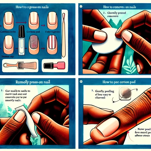 how to remove press on nails