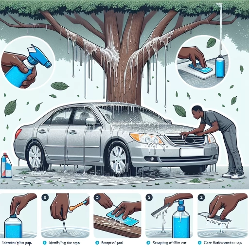 how to remove tree sap from car