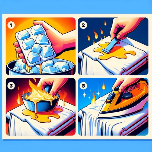 how to remove wax from fabric