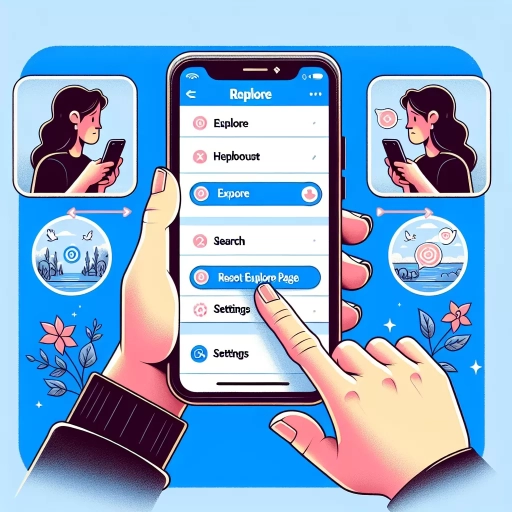 how to reset instagram explore page