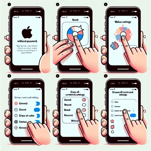 how to reset iphone without password