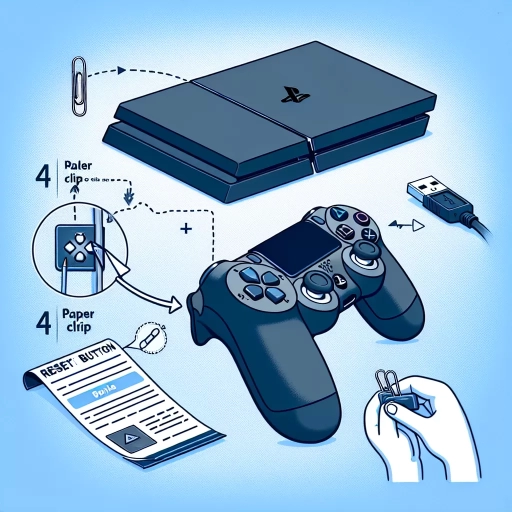how to reset ps4 controller