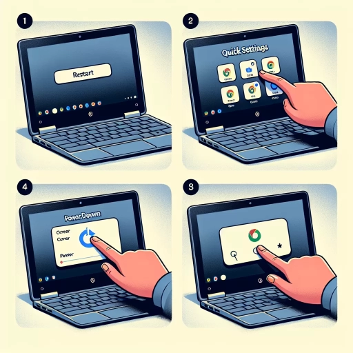 how to restart chromebook