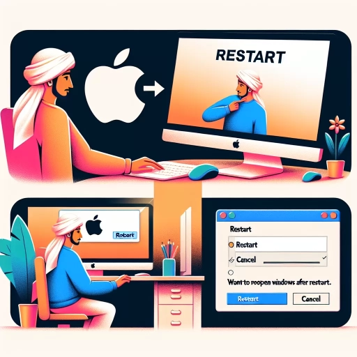 how to restart mac