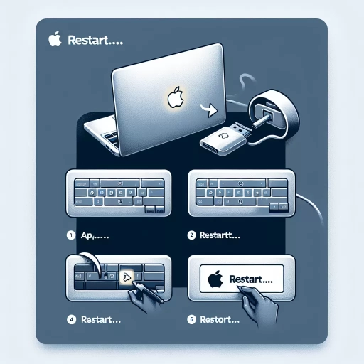 how to restart macbook