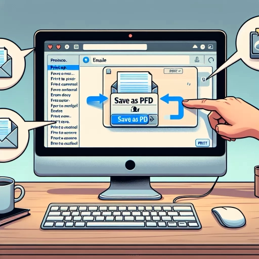 how to save an email as a pdf