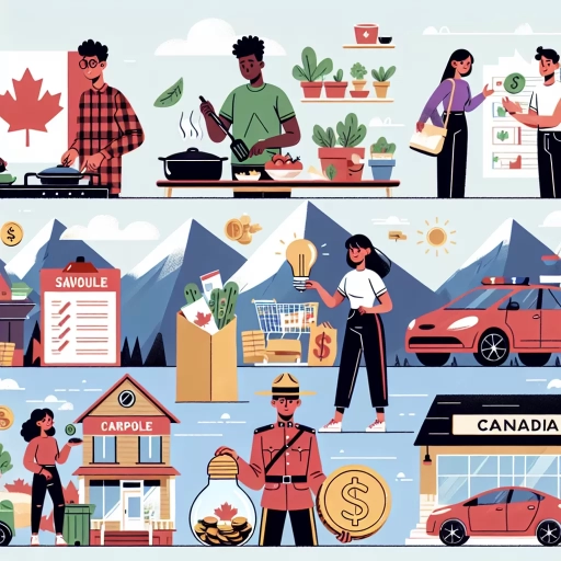 how to save money in canada