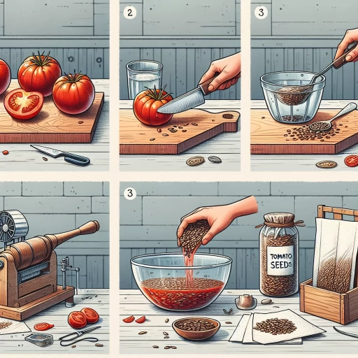 how to save tomato seeds