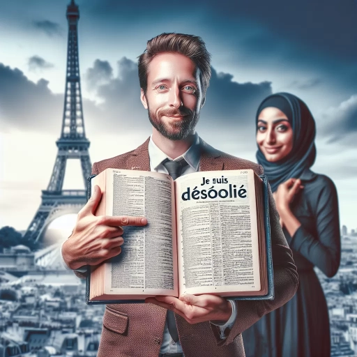 how to say sorry in french