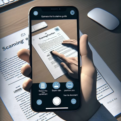 how to scan documents with iphone