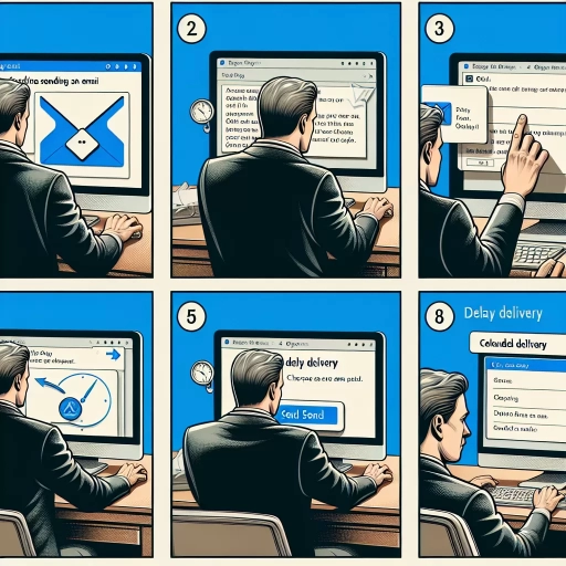 how to schedule send in outlook
