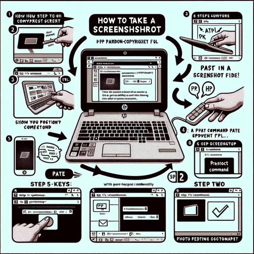 how to screenshot on hp
