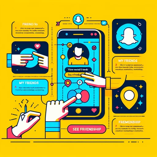 how to see mutual friends on snapchat