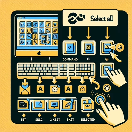 how to select all on mac