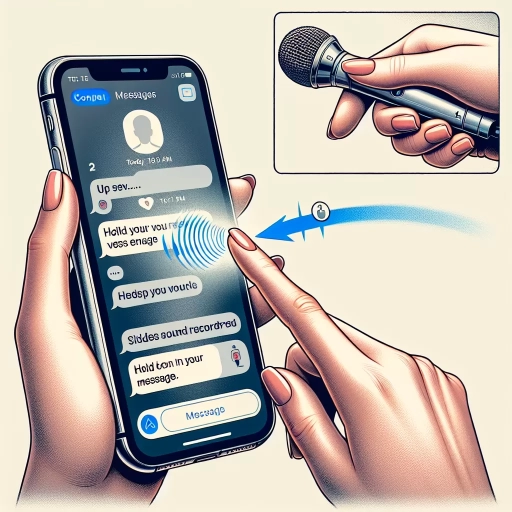 how to send voice messages on iphone