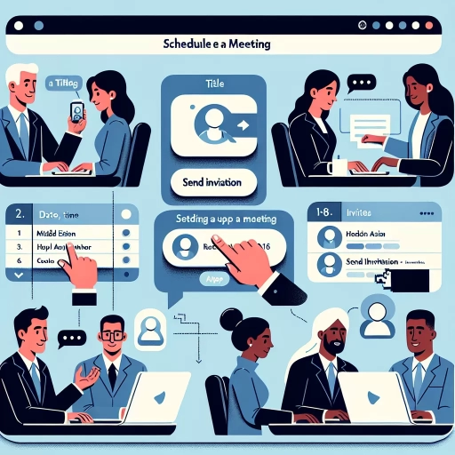 how to set up a teams meeting