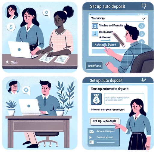 how to set up auto deposit