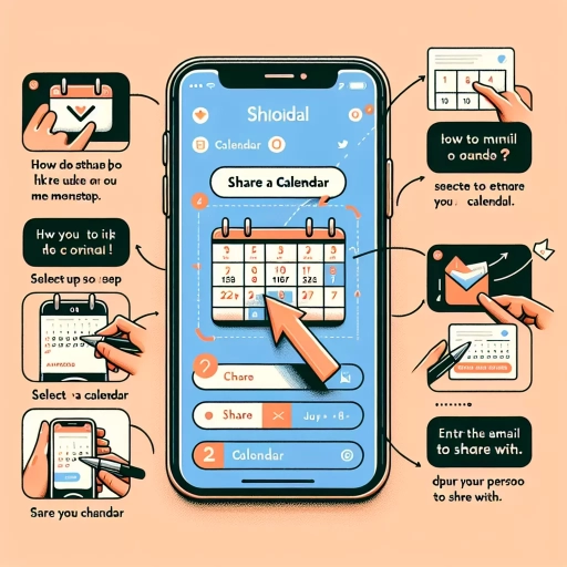 how to share calendar iphone
