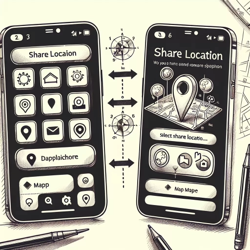 how to share location on iphone