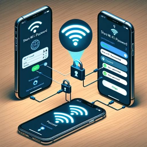 how to share wifi password from iphone to iphone