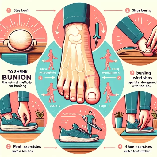 how to shrink bunions naturally