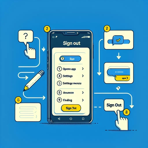 how to sign out of messenger