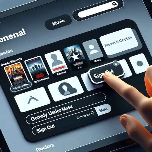 how to sign out of netflix
