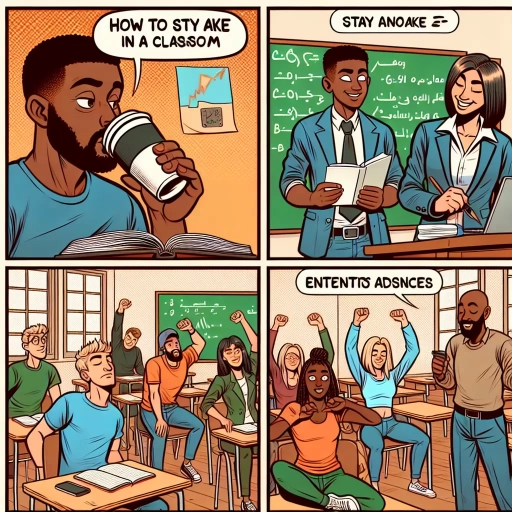 how to stay awake in class