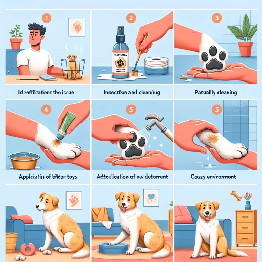 how to stop dog from licking paws home remedy