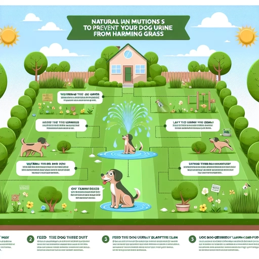 how to stop dog urine from killing grass naturally