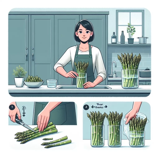 how to store asparagus