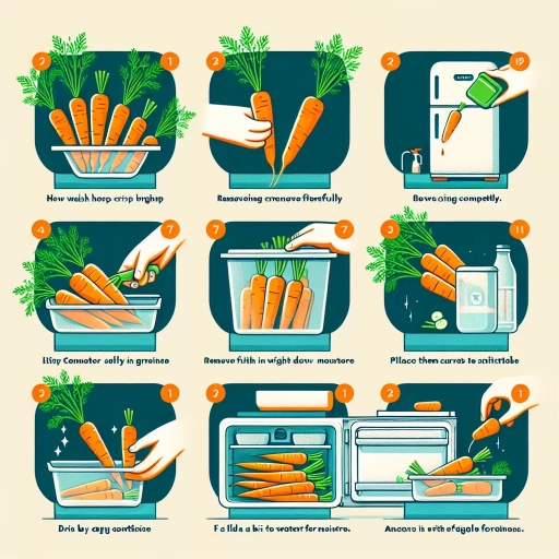 how to store carrots
