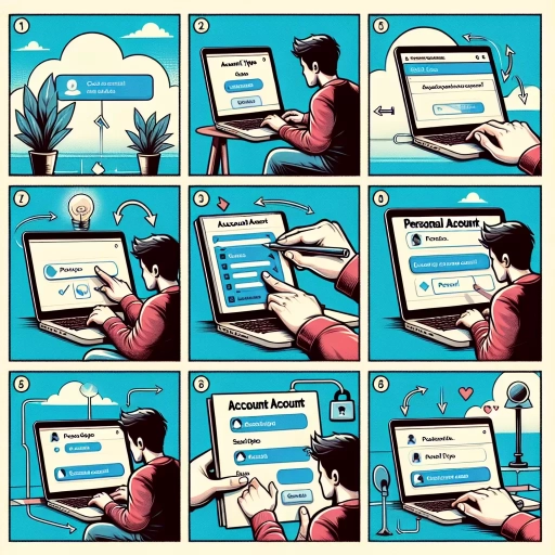 how to switch back to a personal account