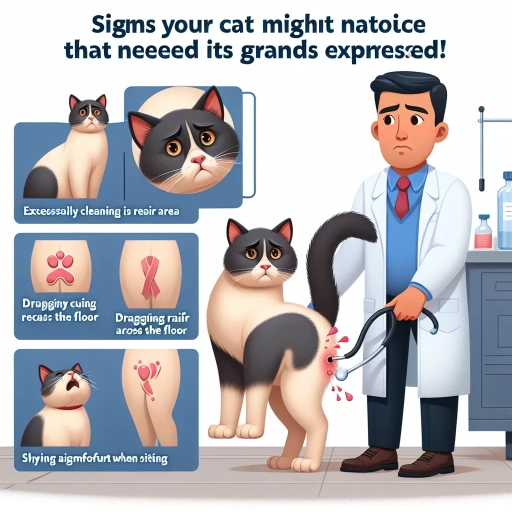 how to tell if cat needs glands expressed