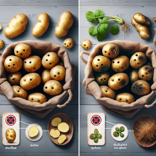 how to tell if potatoes are bad