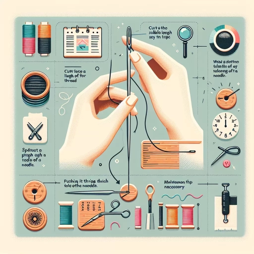 how to thread a needle