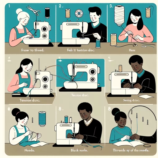 how to thread a sewing machine