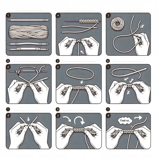 how to tie a bracelet knot