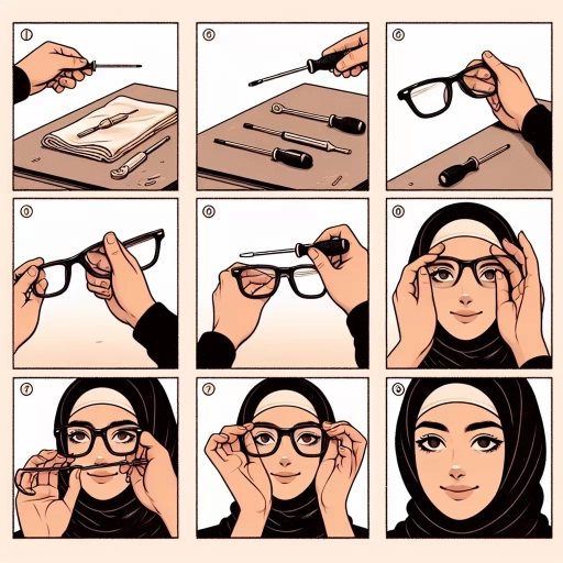 how to tighten glasses