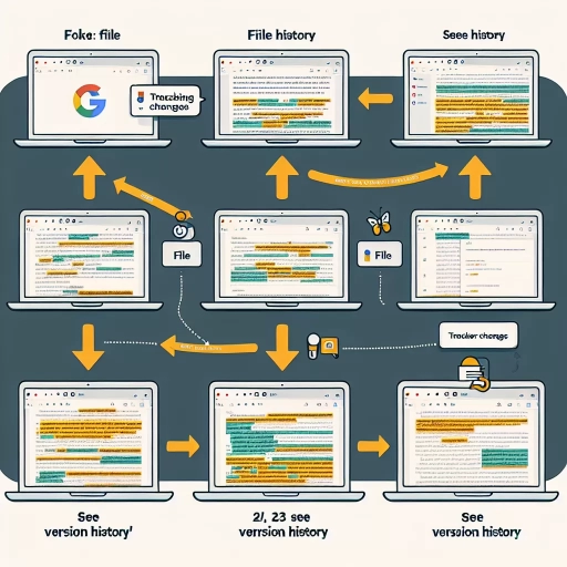 how to track changes in google docs