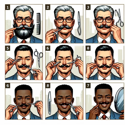 how to trim mustache