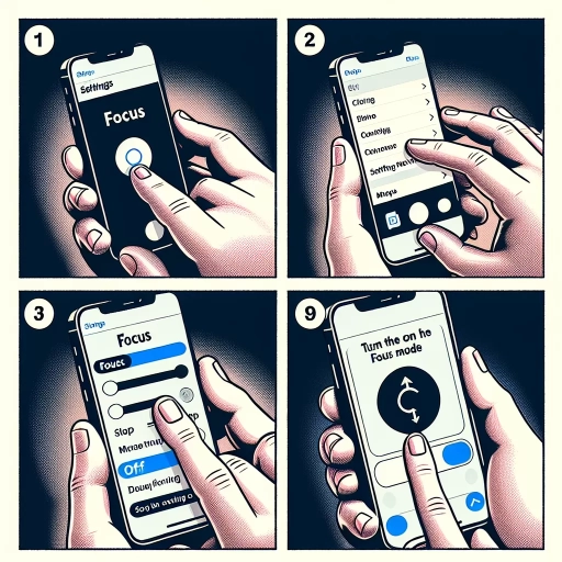 how to turn off focus on iphone