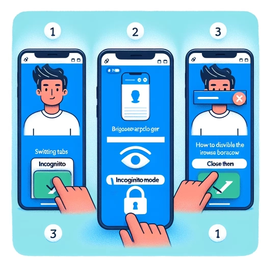 how to turn off incognito on iphone